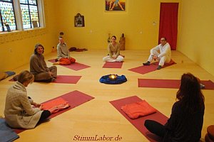 Foto der Klang-Yoga Gruppe Berlin