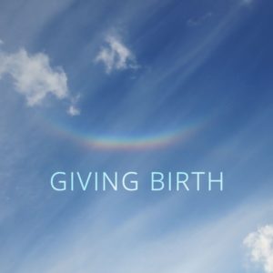 Album-Cover Giving Birth