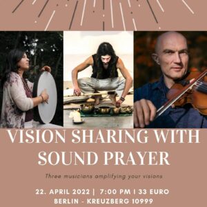 Visions-Reise mit drei Musikern