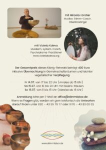klang-retreat-wochenende mit miroslav grosser
