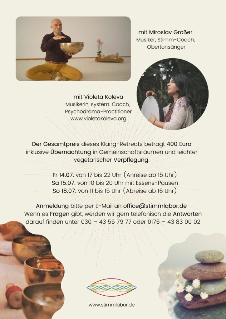 klang-retreat-wochenende mit miroslav grosser