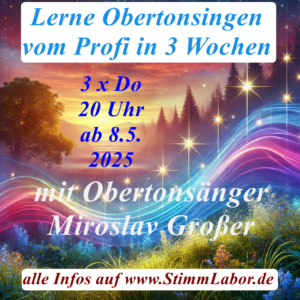 Kurs-Infos zum Online Obertongesangs-Workshop mit Obertonsänger Miroslav Großer